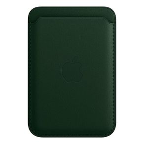Cartera de Piel con MagSafe para el iPhone En Verde Secuoya - ishopmx