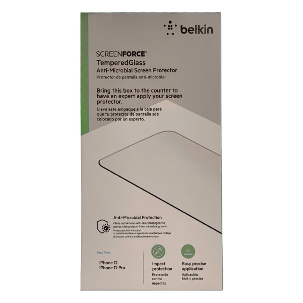 Belkin Protector de Pantalla Ultra Glass iPhone 12/12 Pro - iShop